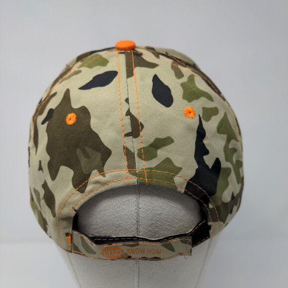 NAPA Outdoors Strapback Hat Camouflage OSFM Adjustable Embroidered Cotton - Picture 5 of 9
